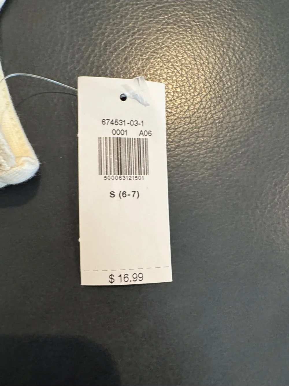 Old Navy Cream Lace-Trim Girls Tank Top